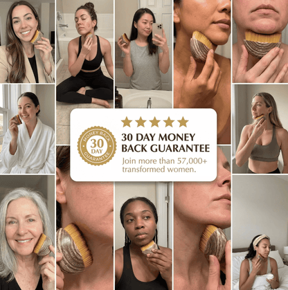 Lymphatic Gua Sha Brush for Snatched Face